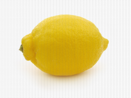 Citron, spécimen sans défaut